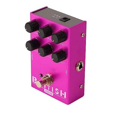 Imagem de Acouto Efeitos de Guitarra Elétrica Pedal - Distorção Compacta e Efetor Simulador de Overdrive para Som Elegante e Fácil Uso (Um 31 roxo)