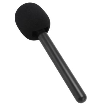 Imagem de Fockety Alça de Microfone, Entrevista de Pára -brisa Leve Handle Microfone Microfone Adaptador Portátil Portátil Microfone ABS para Rode Wireless Go II Hollyland Lark 150