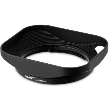 Imagem de Haoge Bayonet – Para-sol de metal para lente de 35 mm F1.4 f/1.4 ZM, Square - Black - Hollow Out Designed