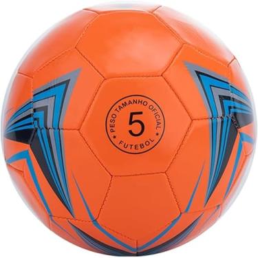 Imagem de Bola de Futebol Campo Oficial, Tamanho 5, 22cm, PVC, 265g, Design Moderno, Cores Sortidas