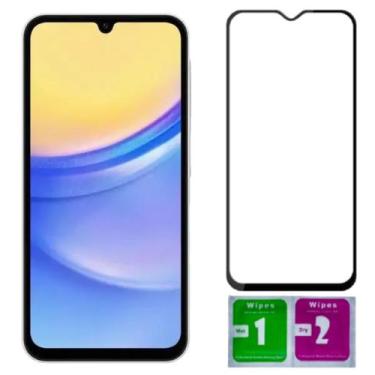 Imagem de Pelicula de Vidro 3d 9d Temperado Proteção Para Galaxy A15 M15 - Musta