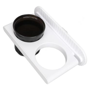 Imagem de Generic Suporte para Secador de Cabelo, Sem Socos, Copo Removível, Alta Capacidade de Carga, Organizador de Secador de Cabelo Pendurado, Auto-adesivo (Branco)