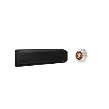Imagem de Ar Condicionado Sem Vento Samsung WindFree Black Quente E Frio 24.000 BTUs 220V E Galaxy Watch7 BT 40mm 24000 BTU/H / 220