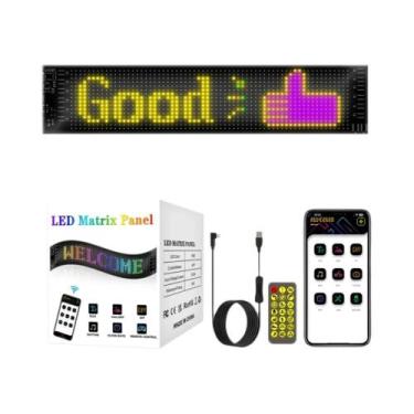 Imagem de Painel De Matriz LED Flexível Bluetooth Inteligente 5V USB Programável