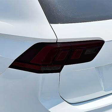 Imagem de BOGAR TECH DESIGNS Pré-cortado para Volkswagen Tiguan 2018-2024 Kit de matiz de luz traseira traseira completa PPF, fumê escuro