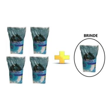 Imagem de Kit 5 Areias Sanitária Super Premium Gato Nobre Para Gatos 2kg