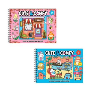 Imagem de Combo Cute & Comfy Super Extra - Kit Com 2 Livros - Capa Dura Holográfica