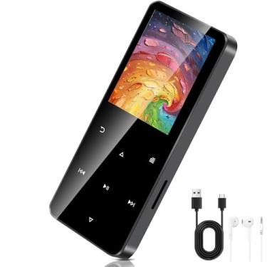 Imagem de MP3 Player, MP4 Player, MP3 Player BT com Tela Digital, Gravador de Voz, Controles de Reprodução, Compatível com Fones de Ouvido Sem Fio