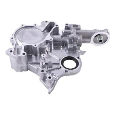 Imagem de YLQASOON TC232EN Tampa de sincronização do motor com bomba de óleo F48E-6059 compatível com Ford Mustang Sable Taurus Thunderbird 1994-1995 para Mercury Cougar 1994-1995 para Lincoln Continental 1994