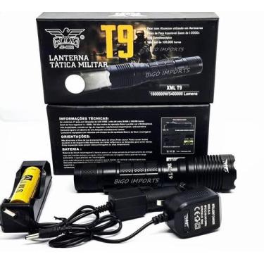 Imagem de Lanterna Tática Led Branco Cree Xml - T9 - Jyx