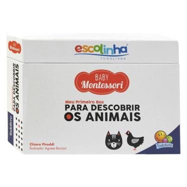 Imagem de Escolinha Baby Montessori Meu P. BOX p/ Descobrir: Animais