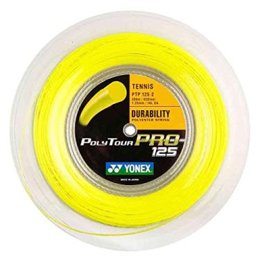 Imagem de Corda Yonex Poly Tour Pro 17 1.20mm 200m Copolímero Amarela - Rolo com 200m