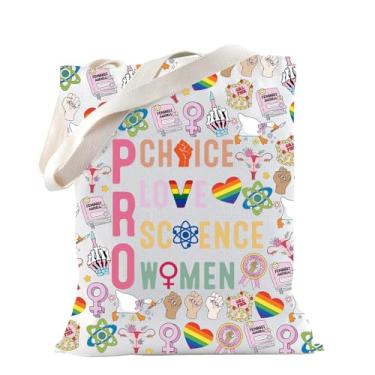 Imagem de TSOTMO Bolsa feminina LGBTQ para presente orgulho igualdade feminista LGBTQ presente de orgulho gay justiça social, Mulheres profissionais