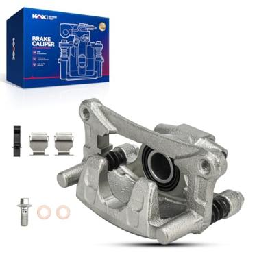 Imagem de KAX Conjunto de pinça de freio a disco adequado para Mitsubishi Outlander 2009-2013 2,4L, Mitsubishi Outlander 2007, Mitsubishi Outlander 2008-2013 3.0L, Mitsubishi Lancer 2009-2015 2.0T, lado direito