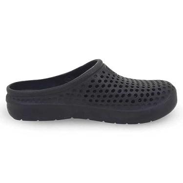 Imagem de Babuche Feminino Plataforma Injetado Preto Usaflex AJ3101