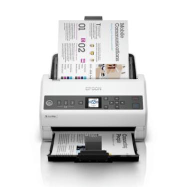 Imagem de Scanner de Mesa Epson, Documentos, Alimentação Vertical, Velocidade de Digitalização de 40 ppm - DS-730N