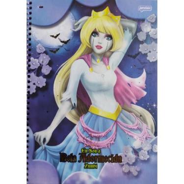 Imagem de Caderno Escolar Espiral Com 200 Folhas Modelos Variados - Jandaia, Cin