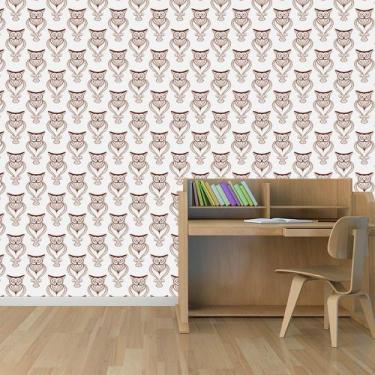 Imagem de Papel de Parede Adesivo - Corujas - 061ppb - Allodi