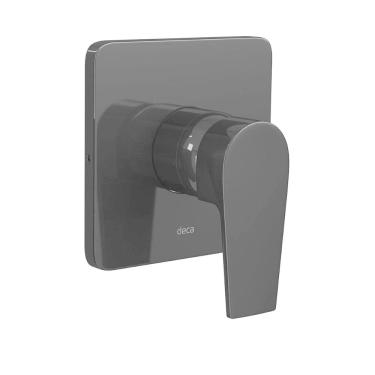 Imagem de Acabamento Monocomando de Chuveiro 4993 Level Black Noir Deca
