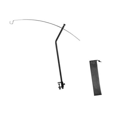 Imagem de Aymzbd Suporte para Lanterna de Acampamento, Suporte de Luz, Versátil, para Usar, Suporte de Lâmpada, Gancho, Suporte de Luz para Pesca, Churrasco, Jardim, Seção única