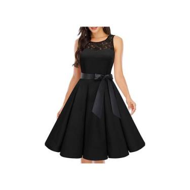 Imagem de Vestido curto alargado para uma festa de formatura - Lightbek Official