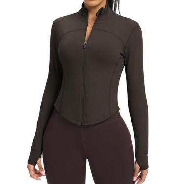 Imagem de Jaqueta, cor de pele, feminina, leve, zíper, ioga, corrida - Colorskin