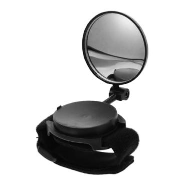 Imagem de Totority Espelho retrovisor de pulso para bicicleta com alça de pulso para equitação para ciclistas de montanha e estrada