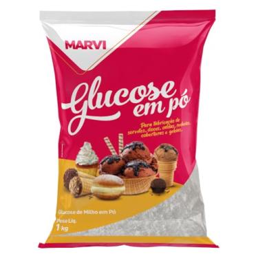 Imagem de Marvi Glucose de Milho em Pó 1kg – Glucose em Pó para Preparos de Confeitaria e Sorvetes