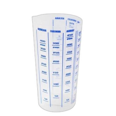 Imagem de Copo Medidor 500Ml Plástico Cristal - Injetemp