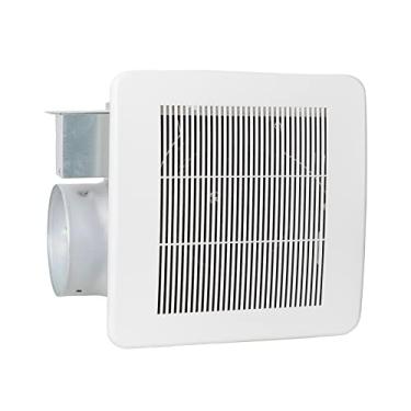 Imagem de Zion Building Supplies Exaustor de banheiro ultra silencioso de 140 CFM 1.0 Sones Ventilador de banheiro Ventilador de ventilação de banheiro 15 cm Tamanho do duto Retrofit até 180 pés quadrados