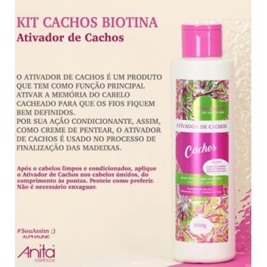 Imagem de Creme de Pentear/Ativador de Cahos Alpha Line 800g (Ativador de Cachos, 800g)