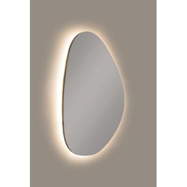 Imagem de Espelho Orgânico com LED 43x68cm Quarto Sala Banheiro