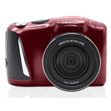 Imagem de Minolta Câmera digital de 48 MP – Vídeo Ultra HD 4K, zoom digital 16X, tela LCD de 3 polegadas, antivibração, lapso de tempo, detecção de rosto, filtros de cor, modos de cena, cartão de 32 GB (roxo)