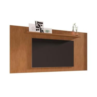 Imagem de Painel Siena Baixo 225 Sala Tv até 70 Polegadas Frisado Cedro