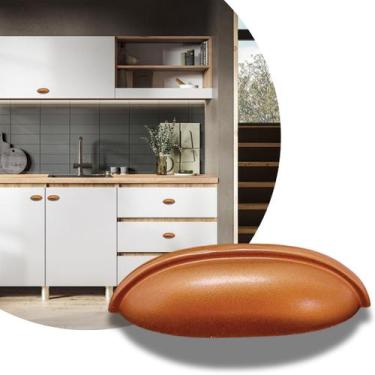 Imagem de Kit 10 Puxador Concha Cozinha Porta Gaveta Armário - Compras Fáceis, R