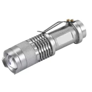 Imagem de Lanterna Tática Super Potente Led com Zoom Longo Alcance para Trilhas 