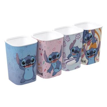 Imagem de Conjunto Porta Canetas 4Un Stitch Plasutil