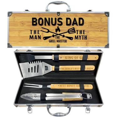 Imagem de Conjunto de ferramentas para churrasco Kit de aço inoxidável Taesun Bo