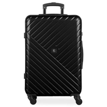 Imagem de Mala Média ABS 4 Rodas Detroit Preta II - Bagaggio, M