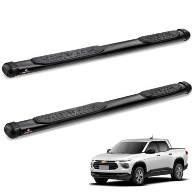 Imagem de Estribo Lateral Montana 2023 a 2025 Oblongo Preto Keko K1