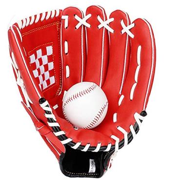 Imagem de Luva de beisebol luva de beisebol equipamento de beisebol para adultos luvas de beisebol luvas de beisebol para crianças treino de homens luvas de beisebol para crianças jovens adultos (C