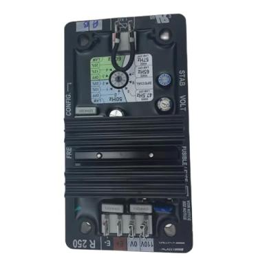 Imagem de 1 peça de acessórios de gerador de regulador de tensão automático AVR R250 para alternador