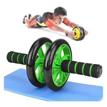 Imagem de 2X Rolinho Exercícios Rodinha Abdominal Aparelho Fitness A