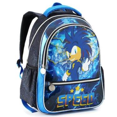 Imagem de Mochila Escolar Infantil Pequena Creche Passeio de alça - Denlex, Spee