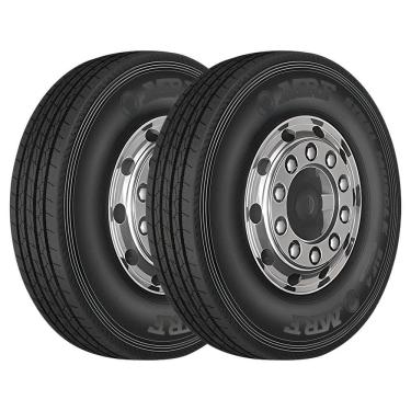 Imagem de Pneu MRF Alpine S1F4 295/80 R22.5 154/149M 18PR TL M+S Liso Kit2