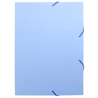 Imagem de Pasta Aba Elástico Dello Serena sem Lombo Azul 33,5x23,5cm
