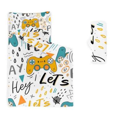 Imagem de Saco de dormir Nap Mat Datura home Gamepad com travesseiro de 3 a 7 an