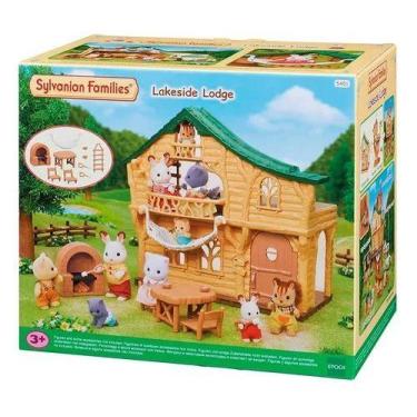 Imagem de Sylvanian Families Conjunto Cabana No Lago Epoch Magia 5451