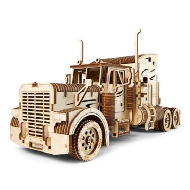 Imagem de UGEARS Heavy Boy Truck VM-03, kit de modelo, quebra-cabeça 3D