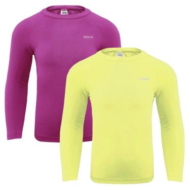 Imagem de Kit 2 Camisas Térmicas Selene Proteção UV50+ Infantl